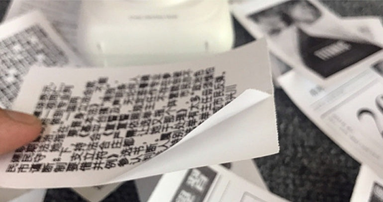 Per Page Mini Wireless Portable Thermal Printer Paper