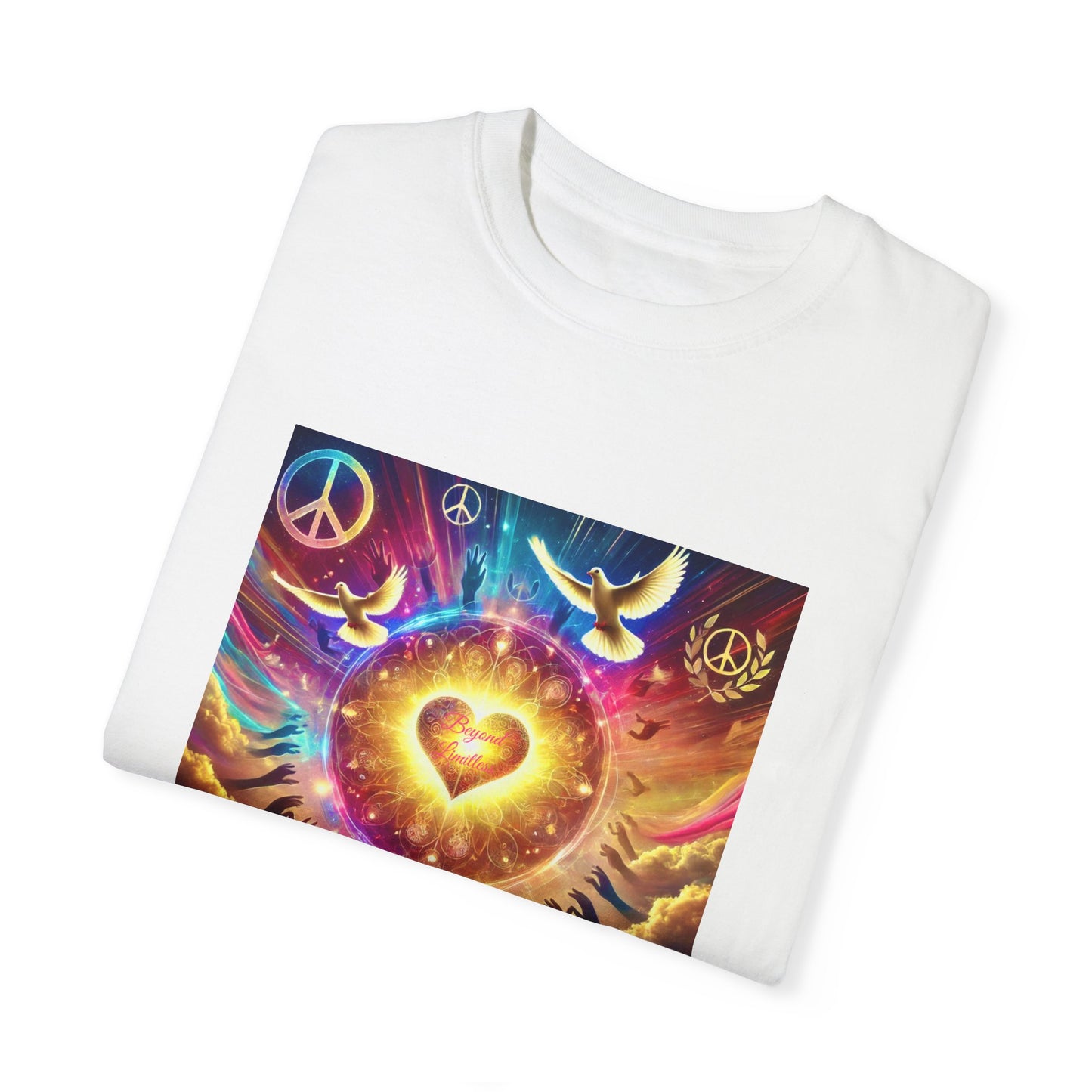 Beyond Limitless Unisex Garment-Dyed T-shirt