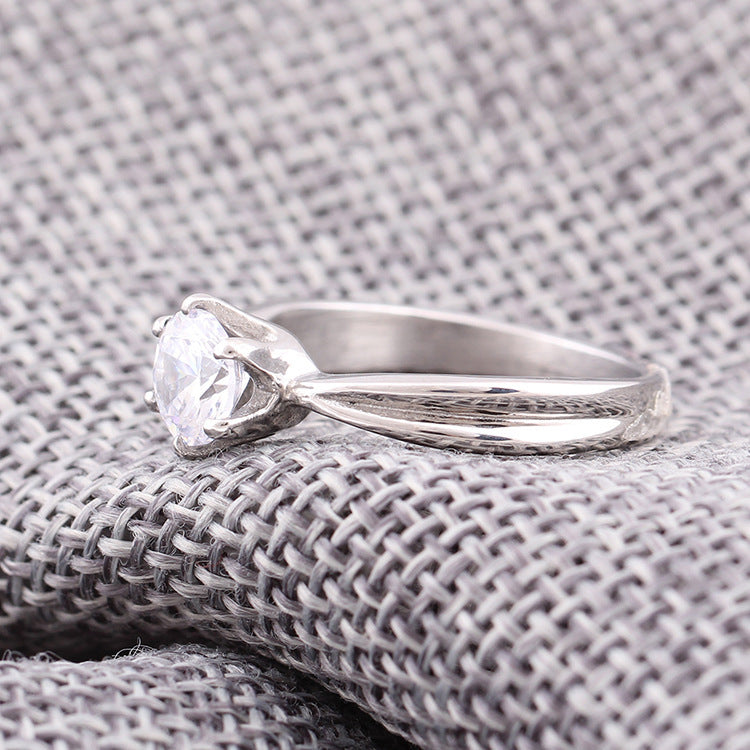 Titanium steel ring