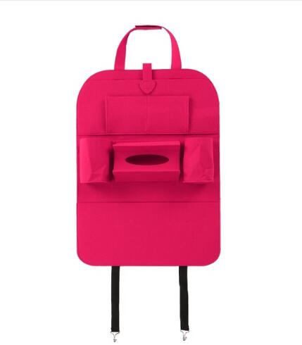 Multi-Purpose Seat Bag Organizer Tray for Car Seat Foldable Table for Travel Car Trash Can Storage Box Car Supplies Auto Accessories for Cars