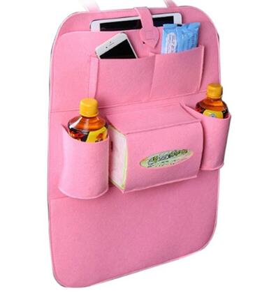 Multi-Purpose Seat Bag Organizer Tray for Car Seat Foldable Table for Travel Car Trash Can Storage Box Car Supplies Auto Accessories for Cars