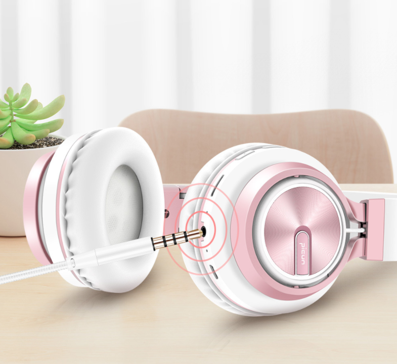 Stereo Mobile Headphones With Mic  Wireless Headset Music Phone Calls