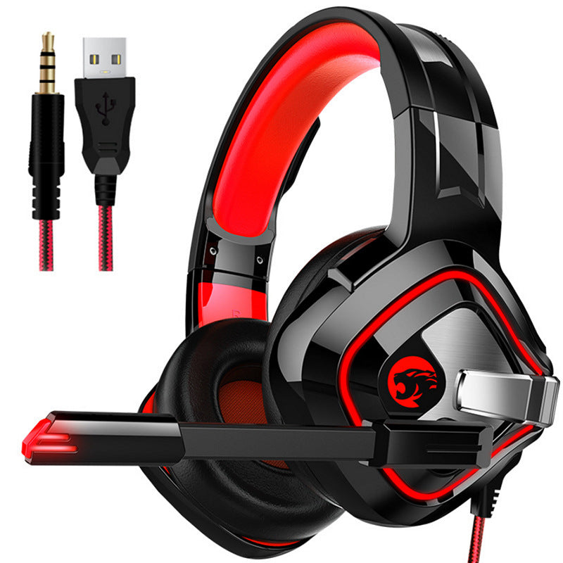 Over-Ear Headphones Gaming Headset Wired Headset Music Earphones