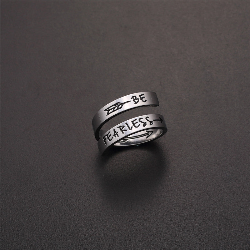 Double-Layer Titanium Steel Ring, Double-Layer Titanium Steel Ring