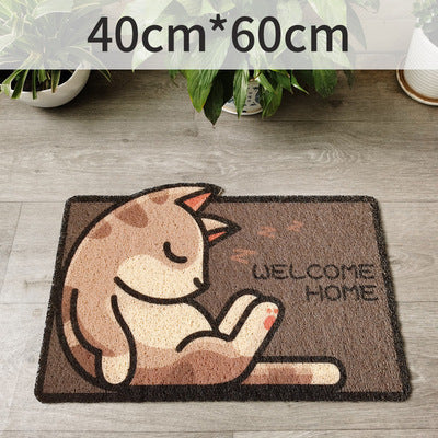 Rub Feet Cat Mat Dog Mat Litter Box Mat Pet Welcome Mat