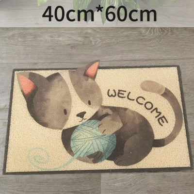Rub Feet Cat Mat Dog Mat Litter Box Mat Pet Welcome Mat