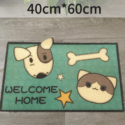 Rub Feet Cat Mat Dog Mat Litter Box Mat Pet Welcome Mat