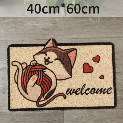 Rub Feet Cat Mat Dog Mat Litter Box Mat Pet Welcome Mat