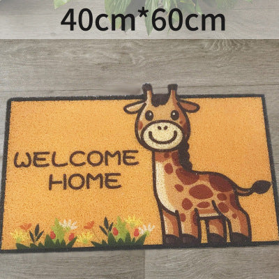 Rub Feet Cat Mat Dog Mat Litter Box Mat Pet Welcome Mat