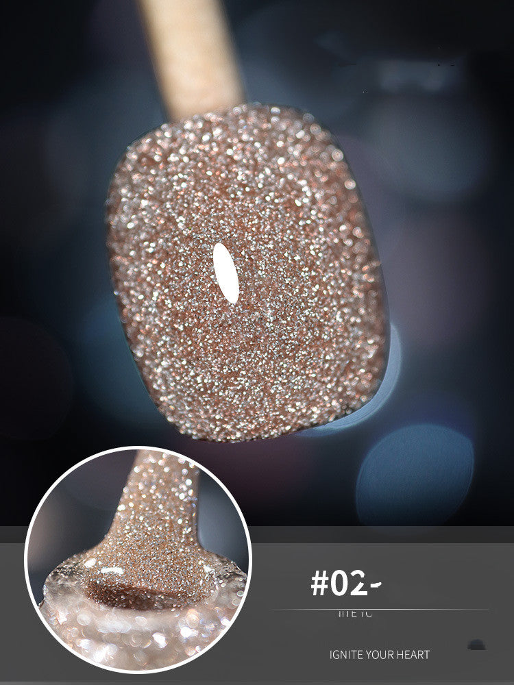 10mL Glitter Nail Gel Polish Primer UV Nail Gel Varnish
