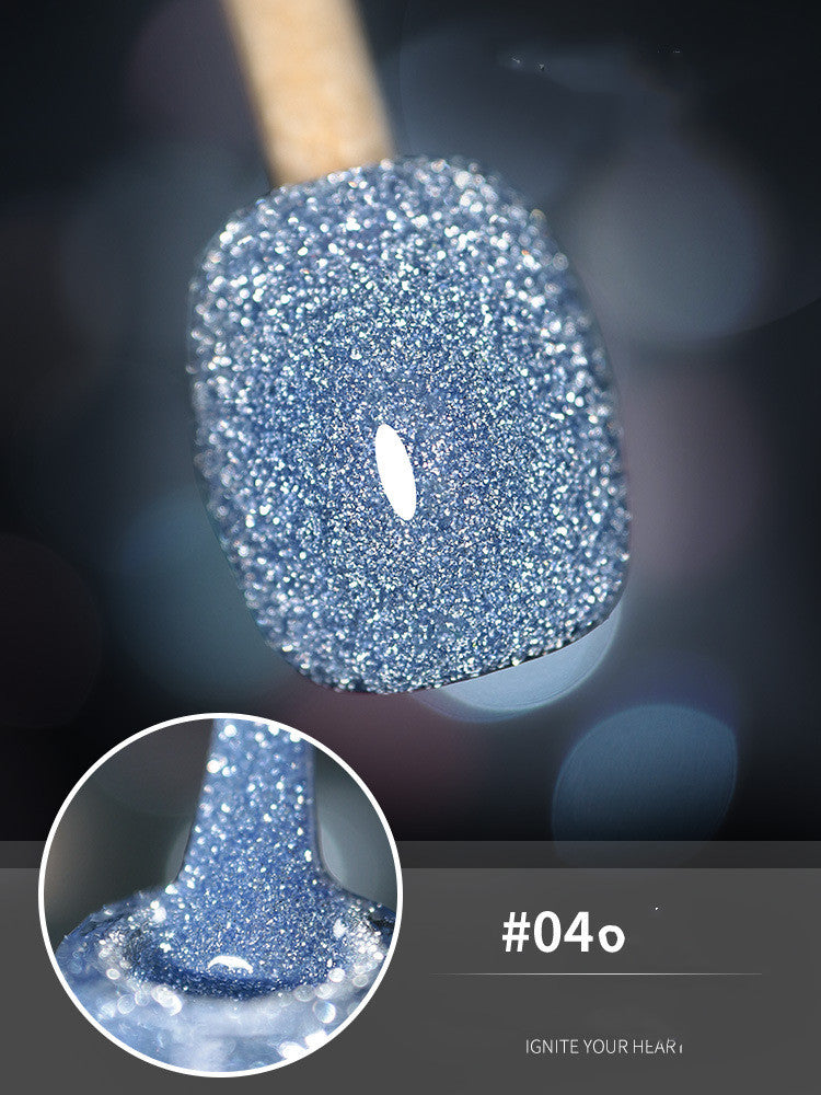 10mL Glitter Nail Gel Polish Primer UV Nail Gel Varnish