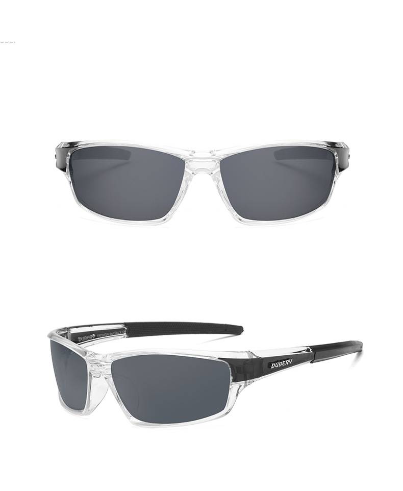 DUBERY New Retro Men's Polarized Sunglasses Daily Leisure Travel Sports Mens Sun Glasses Anti-Glare UV400 Outdoor Goggles D1 Shades