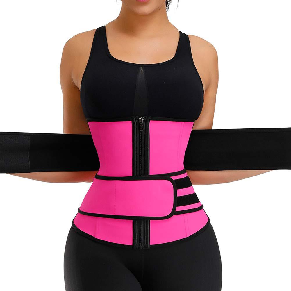 Double Waist Belt Waist Trainer Steel Bone Corset Waist Trainer Neoprene Corset Women's Waist Trainer