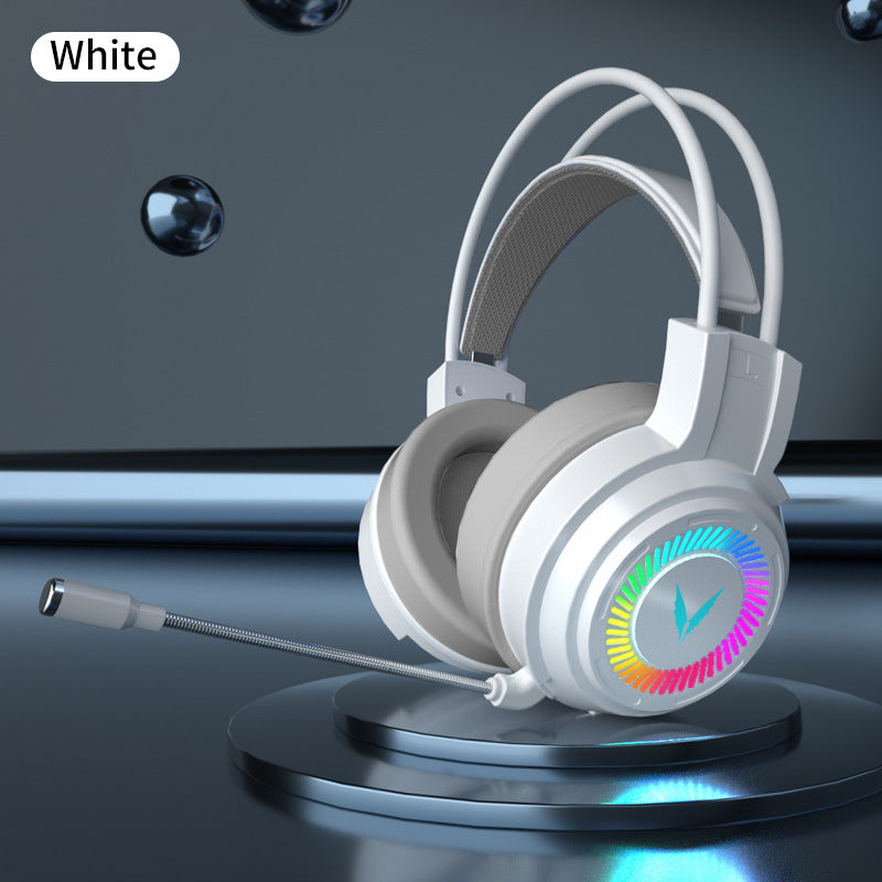 Wired Gaming Headset With Microphone Music Headphones Eating Chicken Headset Earphones