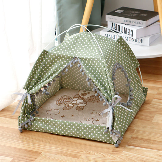 Cat Bed Cat Tent Cat House Enclosed Pet Bed for Kitten Various Colors and Sizes Pet Supplies for Cat Pet Products for Cats, Kittens, Fur Babies, Animals