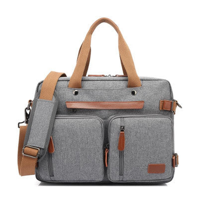 Tote Backpack 15.6-17.3 Inch Laptop Bag for Computer Waterproof Over the Shoulder Bag Fashion Travel Business Bag Professional Back Pack Convertible Nylon College High School Student Book Bag