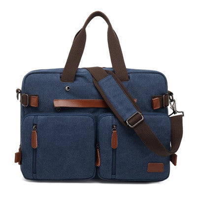 Tote Backpack 15.6-17.3 Inch Laptop Bag for Computer Waterproof Over the Shoulder Bag Fashion Travel Business Bag Professional Back Pack Convertible Nylon College High School Student Book Bag