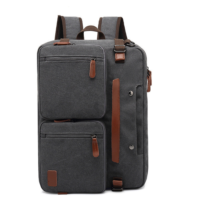 Tote Backpack 15.6-17.3 Inch Laptop Bag for Computer Waterproof Over the Shoulder Bag Fashion Travel Business Bag Professional Back Pack Convertible Nylon College High School Student Book Bag