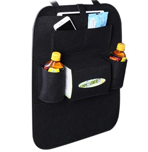 Multi-Purpose Seat Bag Organizer Tray for Car Seat Foldable Table for Travel Car Trash Can Storage Box Car Supplies Auto Accessories for Cars