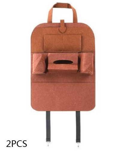 Multi-Purpose Seat Bag Organizer Tray for Car Seat Foldable Table for Travel Car Trash Can Storage Box Car Supplies Auto Accessories for Cars