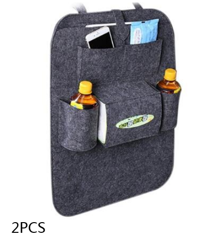 Multi-Purpose Seat Bag Organizer Tray for Car Seat Foldable Table for Travel Car Trash Can Storage Box Car Supplies Auto Accessories for Cars