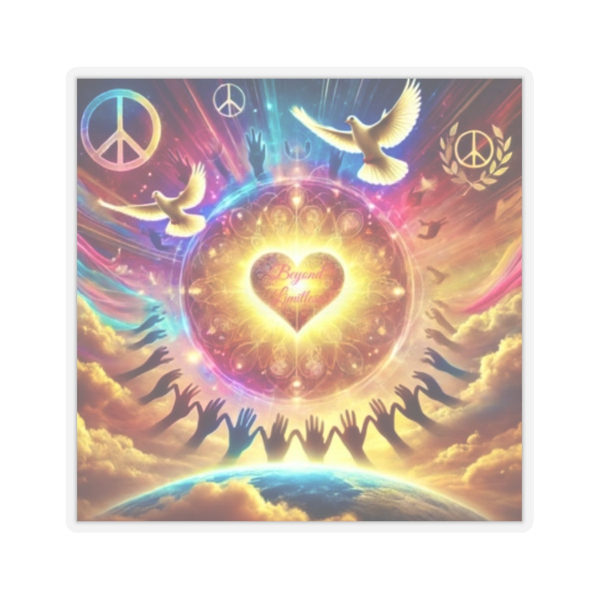Beyond Limitless Kiss-Cut Stickers