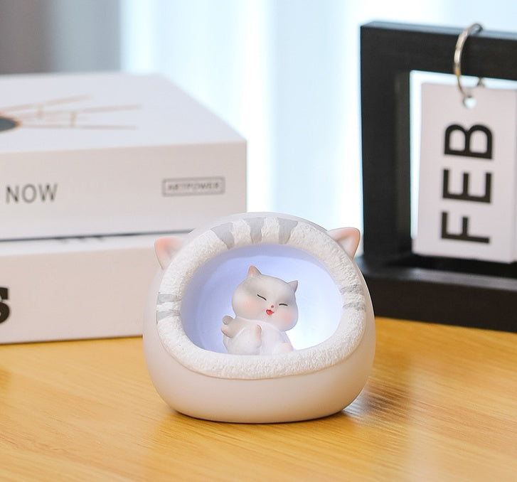 Creative And Cute Fat Cat Night Light