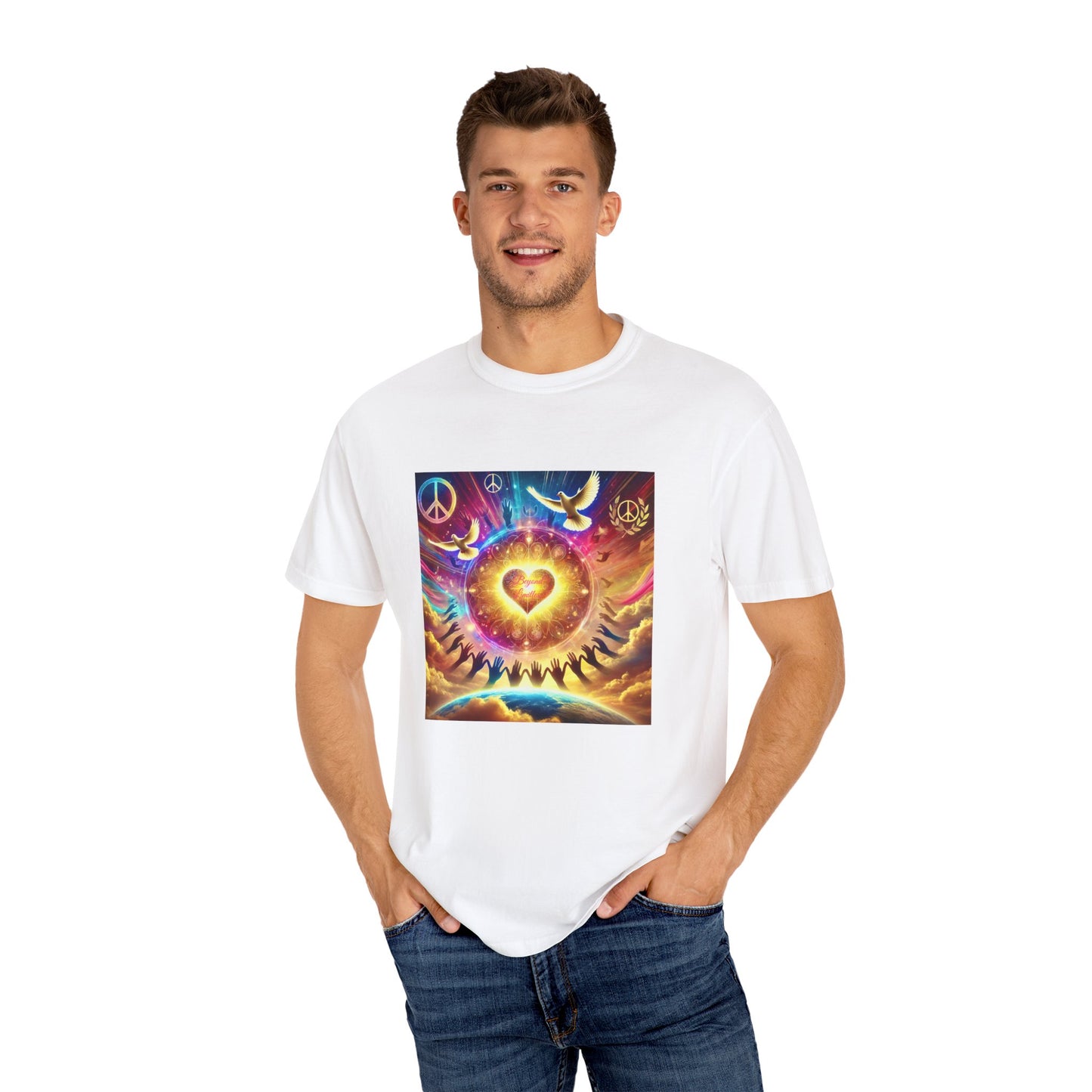 Beyond Limitless Unisex Garment-Dyed T-shirt