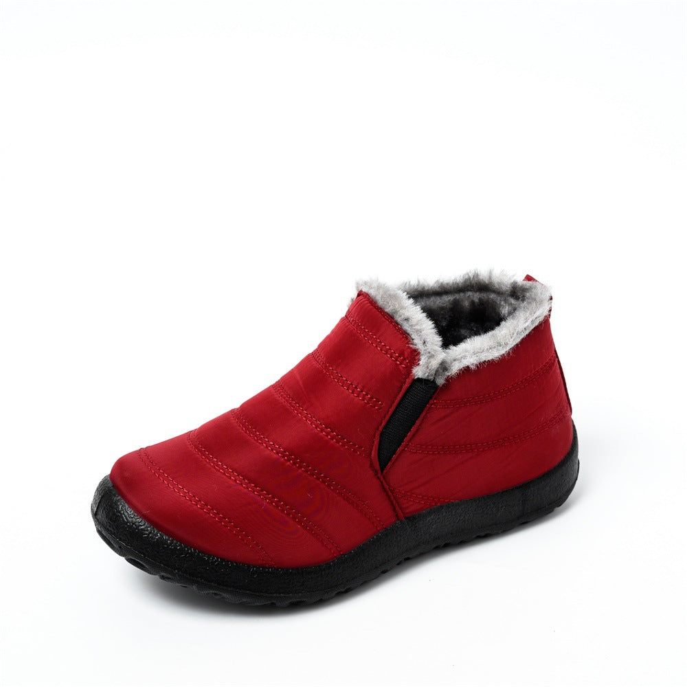 Warm and antiskid casual light waterproof snow boots