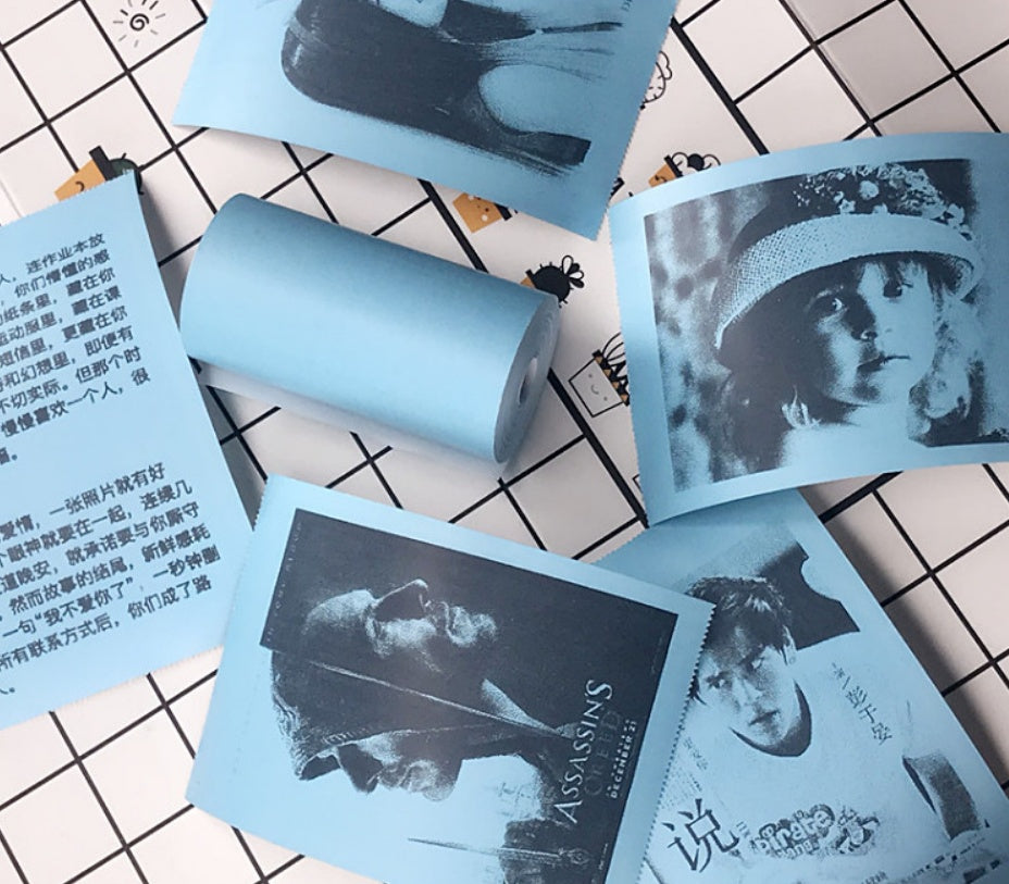 Per Page Mini Wireless Portable Thermal Printer Paper