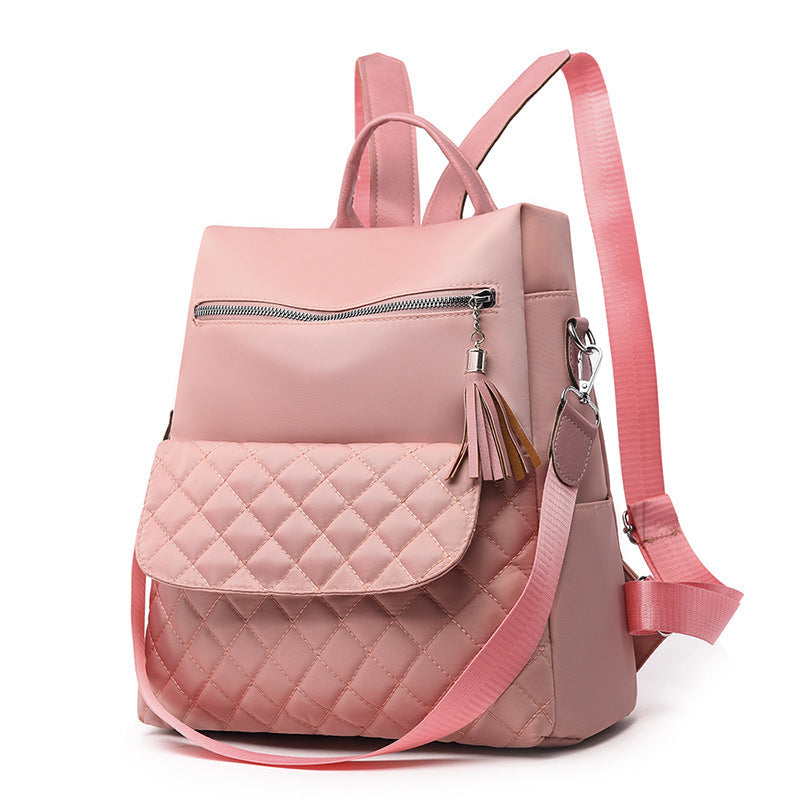 Women's Fashionable Oxford Cloth Bag Travel & Outdoor Backpack Travel Fashion Professional Back Pack Bookbag College High School Student Book Bag