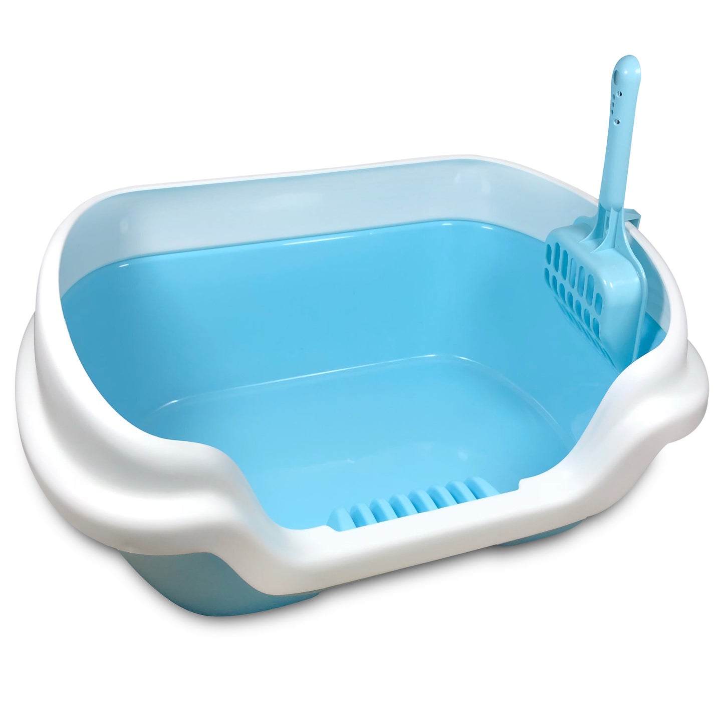 Semi Enclosed Cat Litter Box Cat Toilet Various Colors Pet Supplies for Cat Waste Bin Pet Products for Fur Babies, Animals