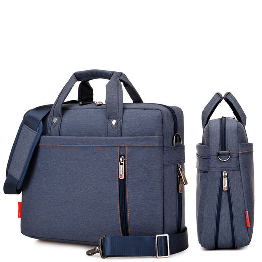 Waterproof Oxford Cloth Laptop Bag Computer Tablet Case Laptop Sleeve Bag Business Bag for Computer Over the Shoulder Bag for Travel Fashion Professional Backpack College High School Student Book Bag