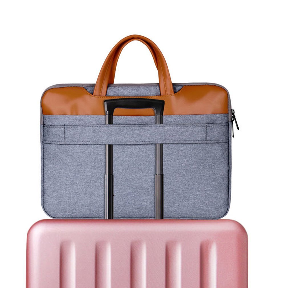 Waterproof Official Document Liner Creative Simple Solid Color Tablet Bag Laptop Bag Computer Tablet Case Laptop Sleeve Bag Business Bag for Computer Over the Shoulder Bag for Travel Fashion Professional Backpack College High School Student Book Bag