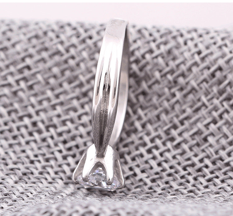 Titanium steel ring