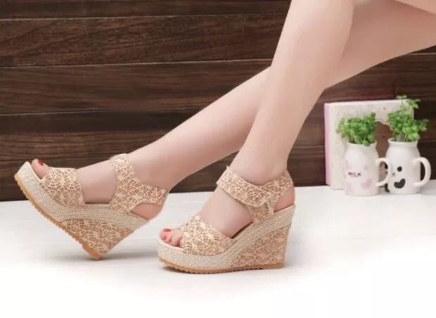 Flat Bottom High Heel Sandals Fashion Shoes for Women