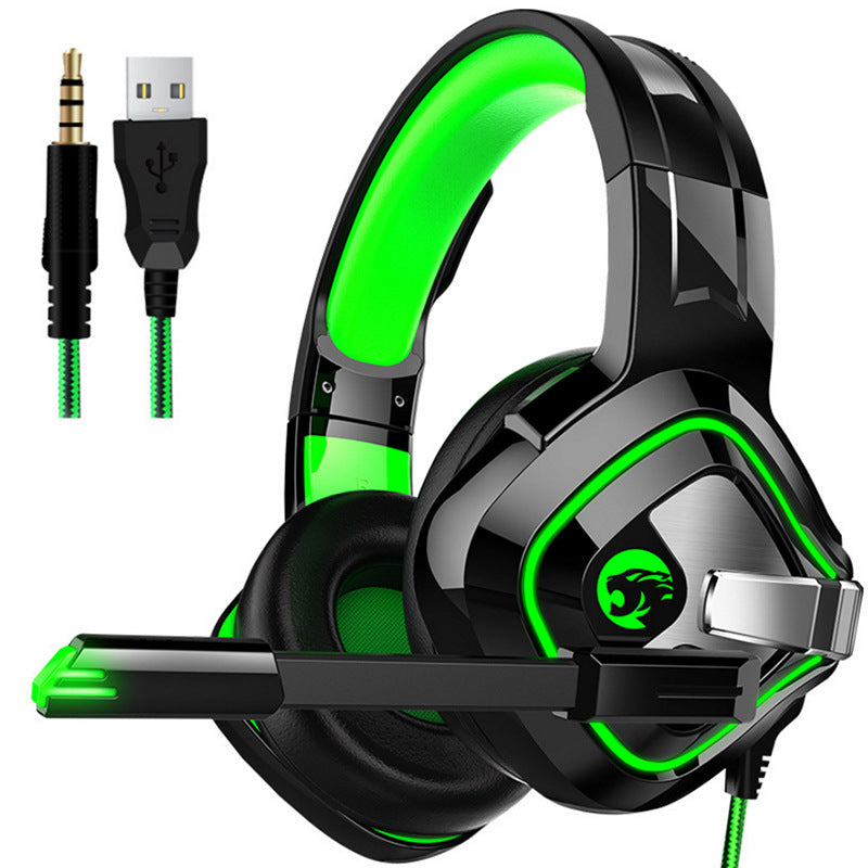 Over-Ear Headphones Gaming Headset Wired Headset Music Earphones