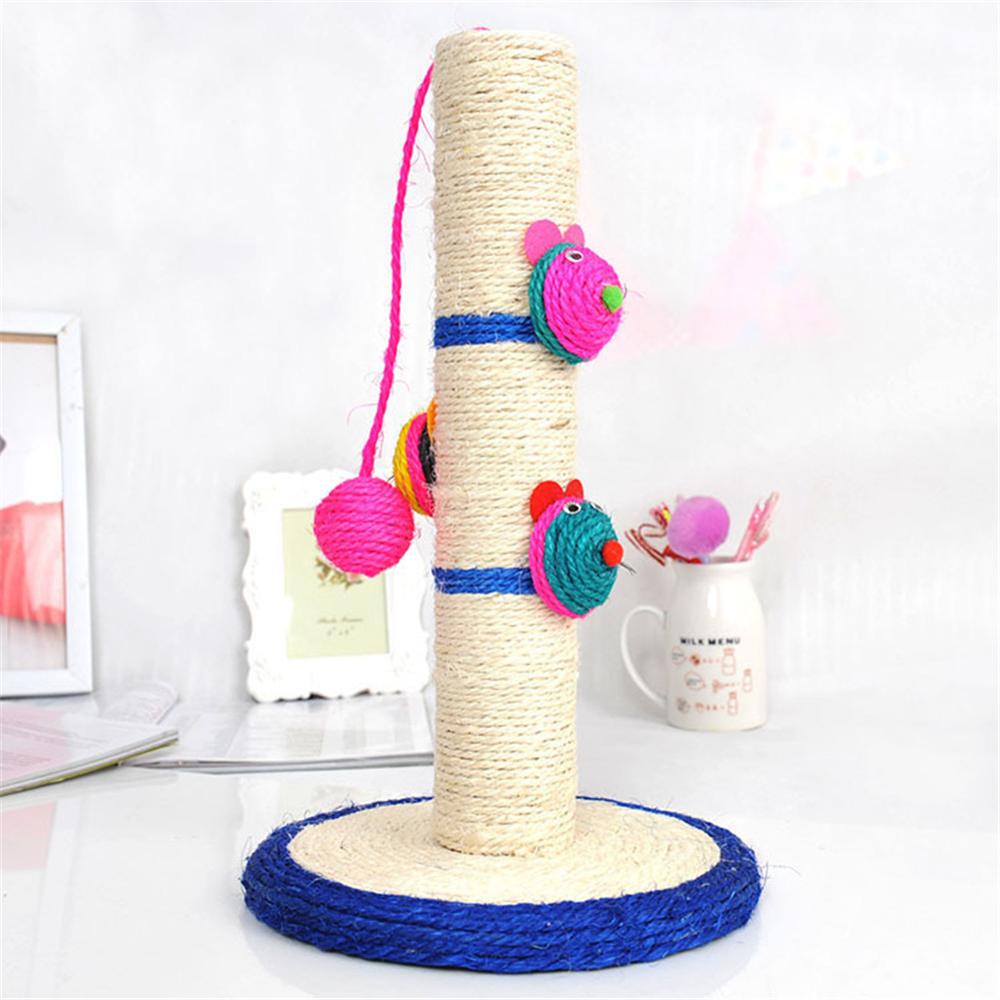 Sisal Cat Tree Cat Scratcher Climbing Frame Cat Nest One Column