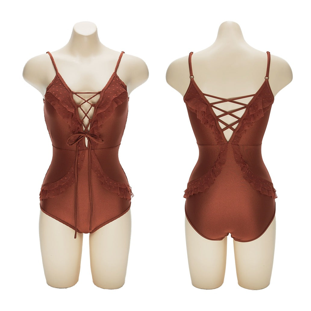 Women's Hot Spring Bathing Suit Girl's Spring Summer Swim Suit for Women Girls Pool Outfit for a Woman or Girl