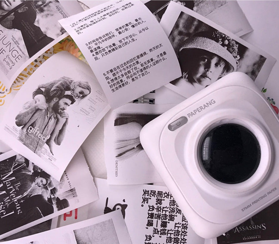 Per Page Mini Wireless Portable Thermal Printer Paper