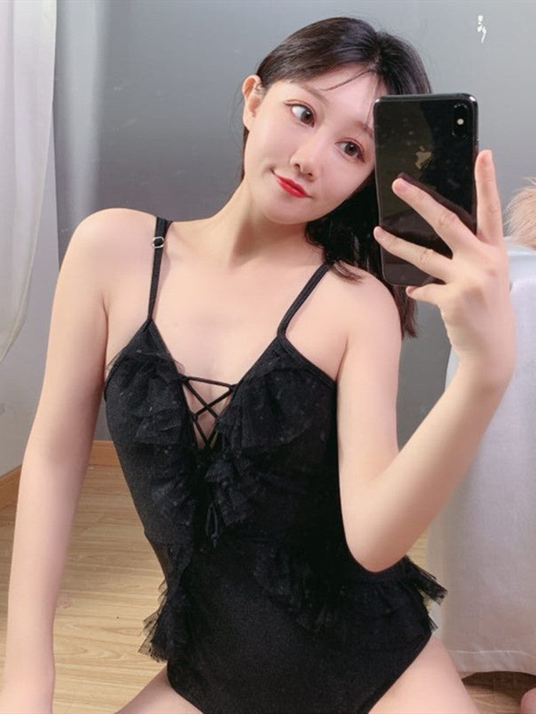 Women's Hot Spring Bathing Suit Girl's Spring Summer Swim Suit for Women Girls Pool Outfit for a Woman or Girl