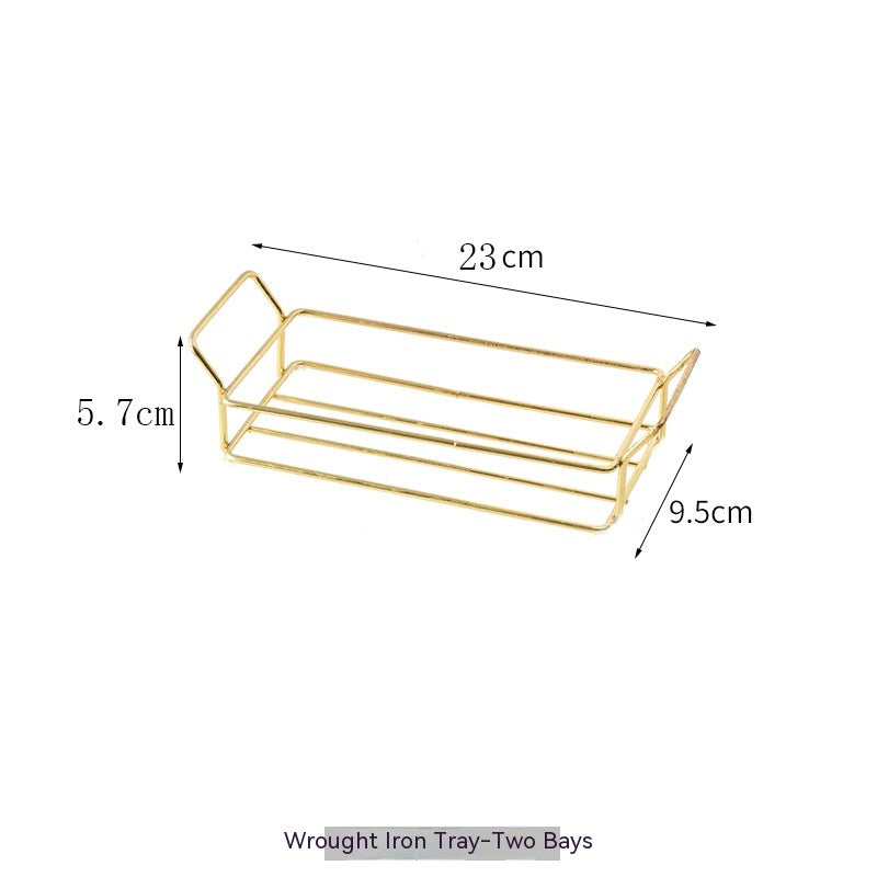 Iron Fruit Plate Home Living Room KTV Plate