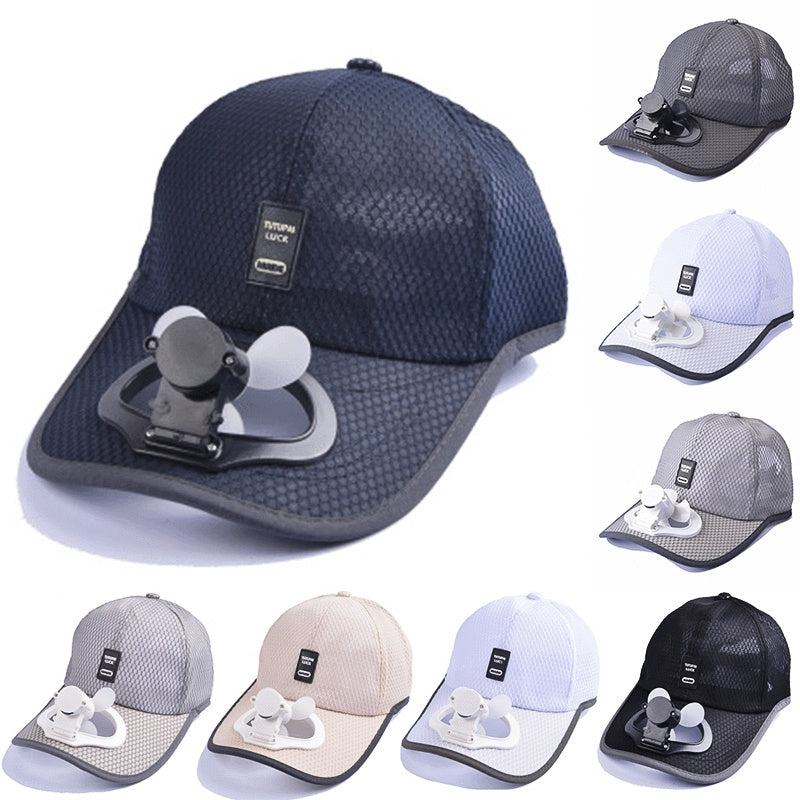 New Sun Hat Usb Charging With Fan