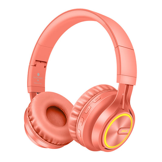 Stereo Mobile Headphones With Mic  Wireless Headset Music Phone Calls