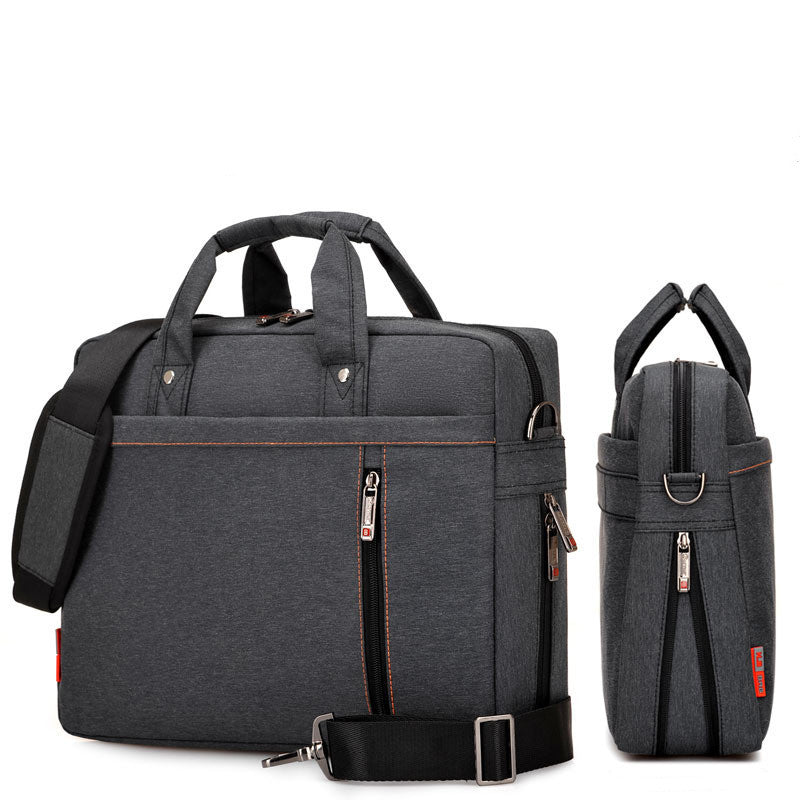 Waterproof Oxford Cloth Laptop Bag Computer Tablet Case Laptop Sleeve Bag Business Bag for Computer Over the Shoulder Bag for Travel Fashion Professional Backpack College High School Student Book Bag