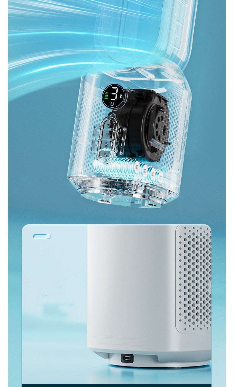 Bluetooth Audio Fan LED Light Fans