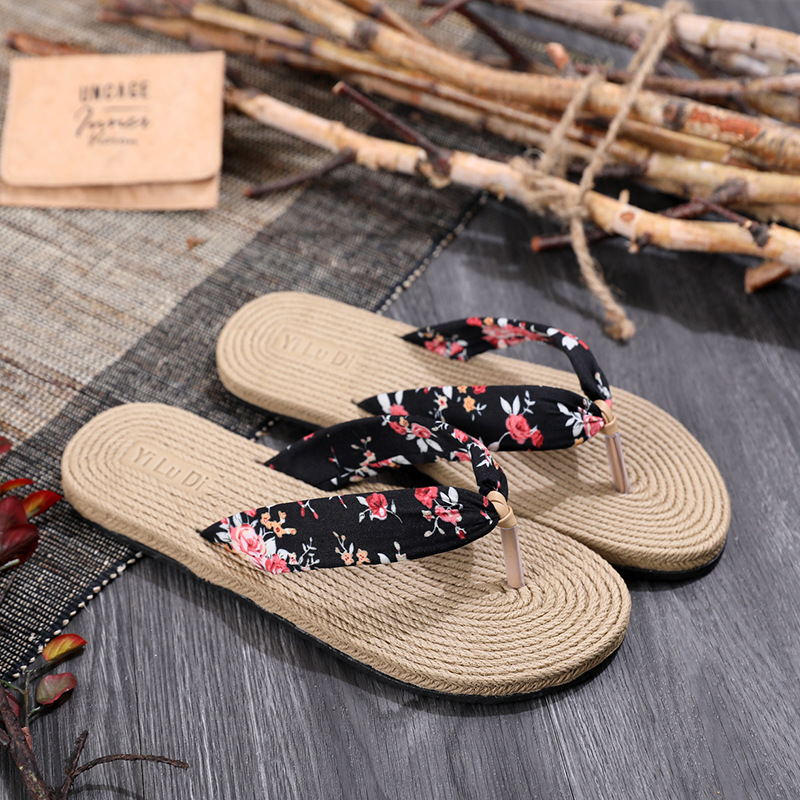 Women’s Sandals Coconut Floral Leopard Print Beach Flip Flops