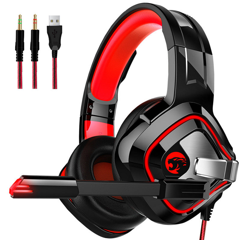 Over-Ear Headphones Gaming Headset Wired Headset Music Earphones