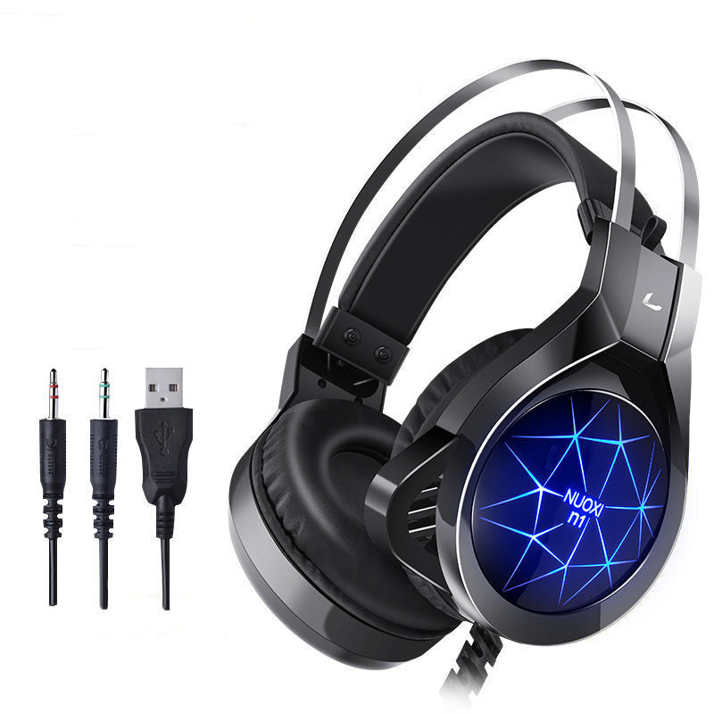 Headphones Wired Gaming Headset Music Earphones