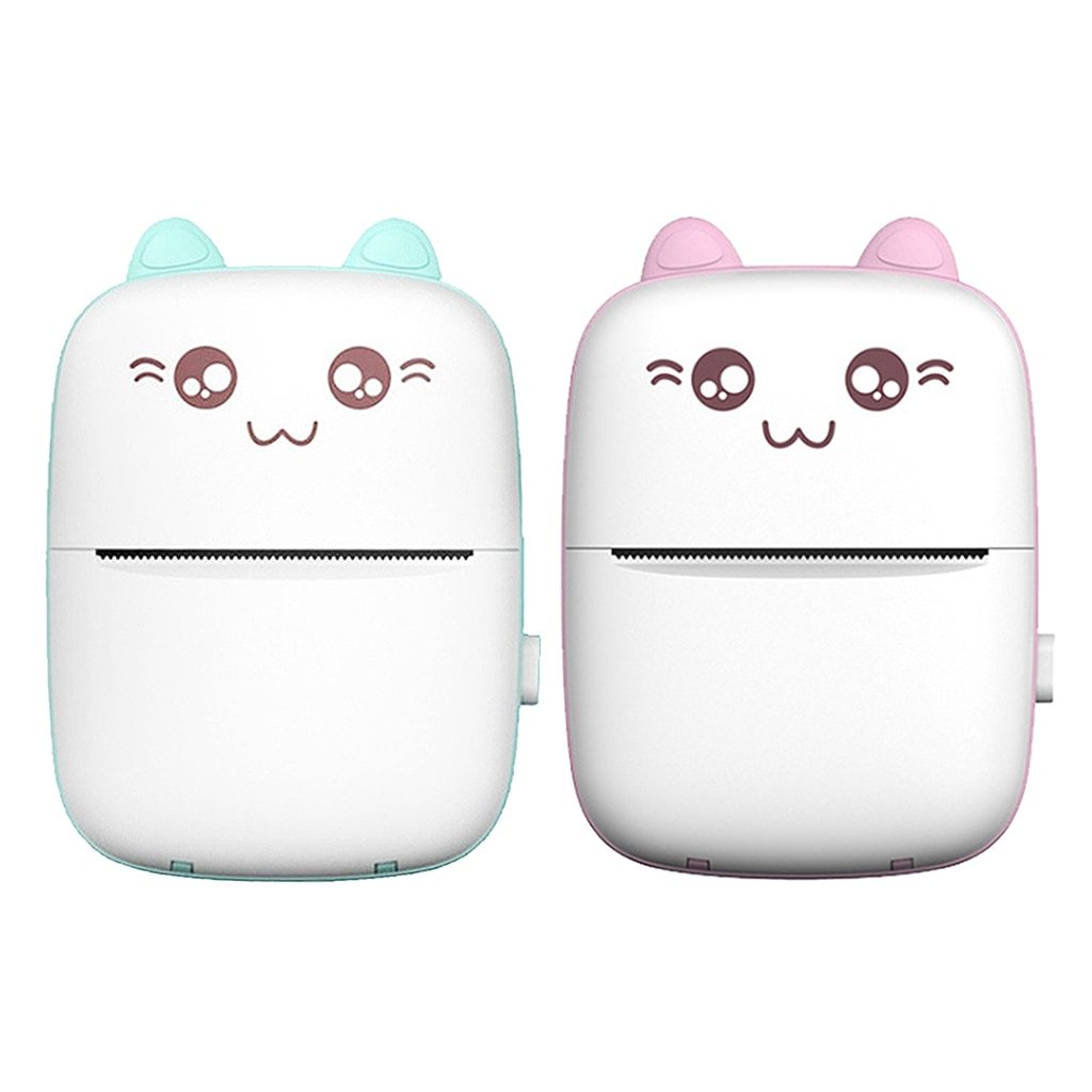 Portable Mini Label Printer Bluetooth WiFi Mobile Thermal Printer For Printing Pictures Images, Stickers, Photo Printing, Sketchpad, Banner Printing, Web Page Printing, Note Taking, Text Extraction for College High School Middle School Students